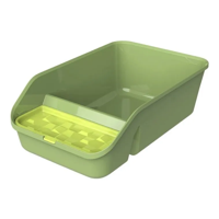 Genérico - Arenero Grande Abierto Para Gatos - Baño Sanitario Xl