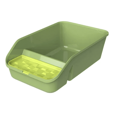 Genérico - Arenero Grande Abierto Para Gatos - Baño Sanitario Xl