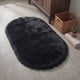 thumbnail image 5 of REGALWOVEN Alfombra de Área Suave y Peluda, Alfombras de Dormitorio Ultra Esponjosas, Alfombra Peluda Antideslizante para Habitación, Guardería, Piso al Lado de la Cama Gris Oscuro 35" x 24", 5 of 5