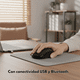 thumbnail image 3 of Mouse Raton Negro Inalambrico Dual Bluetooth Y Usb, 3 of 5