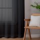 thumbnail image 5 of Cortinas Simplebrand 160 cm Negro 2 Paneles con Bolsillo para Barra, 5 of 8