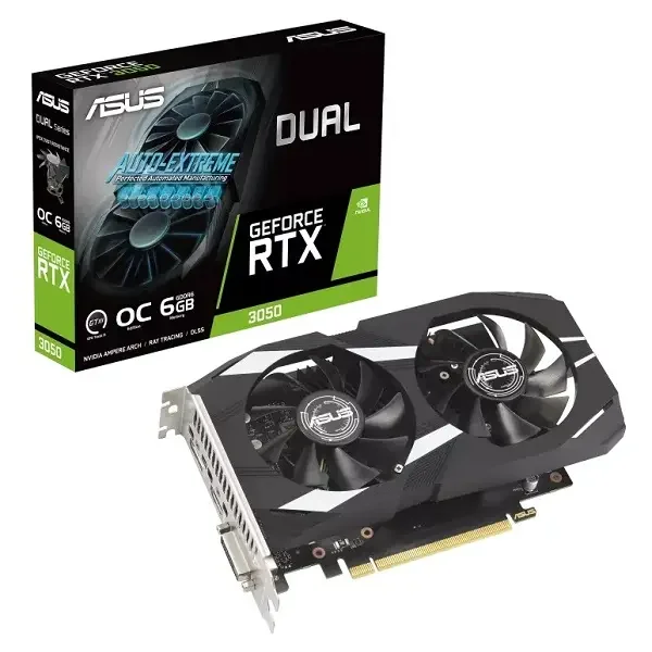 Eyl Store - Tarjeta De Video Asus Dual Geforce Rtx 3050 Oc Edition 6gb Gddr6