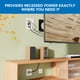 thumbnail image 3 of Kit corrector de cables de TV para pared Mount-It! con alimentación empotrada, 3 of 9