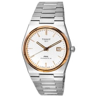 Reloj Tissot Prx T-Classic Powermatic 80 Silver Dial T137.407.21.031.00 T1374072103100 100M Men'S Watch