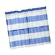 thumbnail image 3 of Cortinas Con Bolsillo Para Barra De Cenefa Corta A Rayas Para Ventana, Cocina, Azul_137x76cm, 3 of 3