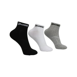 Spalding - Tripack Calcetines Corto 28-34