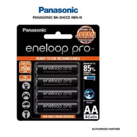 Panasonic - Pack De 4 Pilas Enerloop Pro Aa 2550 Mah Bk-3Hcce/4Bt Recargable