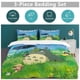 thumbnail image 5 of x423 My Neighbor Totoro Bed Duvet Cover Microfiber Bedding Sets 3D Printed Lightweight 3 Piece Comforter Sets, 1 Duvet Cover And 2 Pillow Shams for Kids Boys Girls 90"x90" jn423, 5 of 5