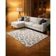 thumbnail image 4 of Alfombra 150x200 Cm Texturizada Con Diseno F3, 4 of 4