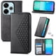 thumbnail image 3 of Funda Flip FOXDOCK para Xiaomi POCO M6 Pro 4G , Estilo Billetera con Diseño Rombo, Correa de Mano y Soporte, Uso Diario, 3 of 6