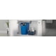 thumbnail image 3 of Bote de basura Rubbermaid Undercounter, 9,4 L, paquete de 2, azul/negro, 3 of 9