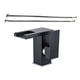 thumbnail image 3 of Grifo de lavabo de baño con luz LED, caño de cascada que cambia de 3 colores, grifo mezclador, grifo de tocador de lavabo Negro, 3 of 5