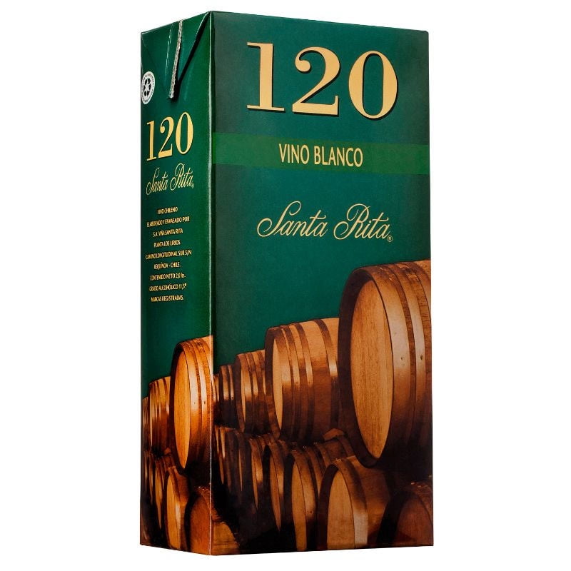 Vino Blanco 12° Caja 2000 cc 120