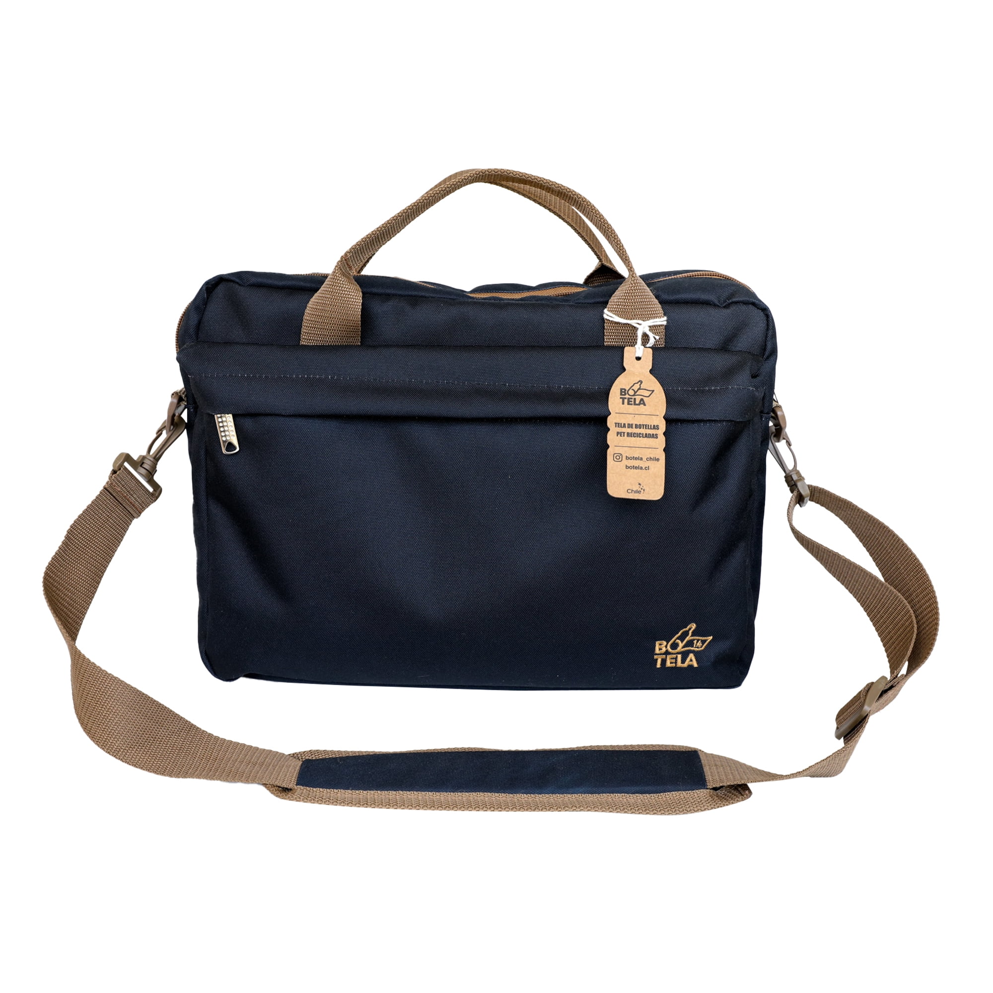 Botela - Bolso Notebook 14" Sustentable Negro