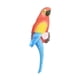thumbnail image 5 of Figura de loro para exteriores, estatua de jardín, decoración de árbol, adorno creativo para árbol, escultura de pájaro para porche, patio, paisaje, 5 of 5