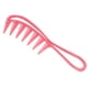 thumbnail image 5 of Peine De Dientes Anchos Mini Para Desenredar Cabello Húmedo O Seco Rizado Mojado Ondulado Cabello Grueso Rojo, 5 of 5