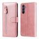 thumbnail image 1 of Funda con Cremallera para Samsung Galaxy A16, Carcasa Cartera de Cuero PU con Soporte y Tarjetero, 1 of 6