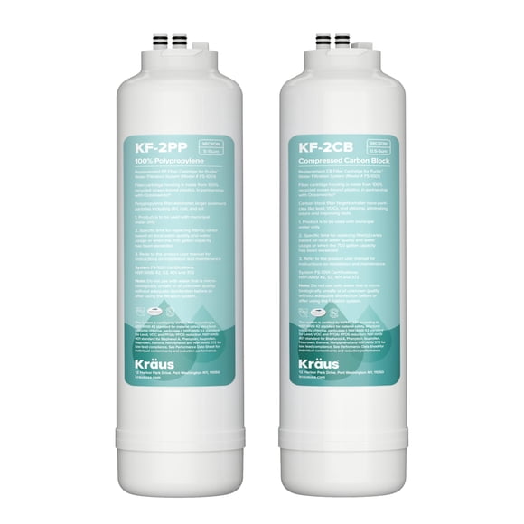 Cartuchos de filtro de repuesto Kraus Purita 2-Stage System