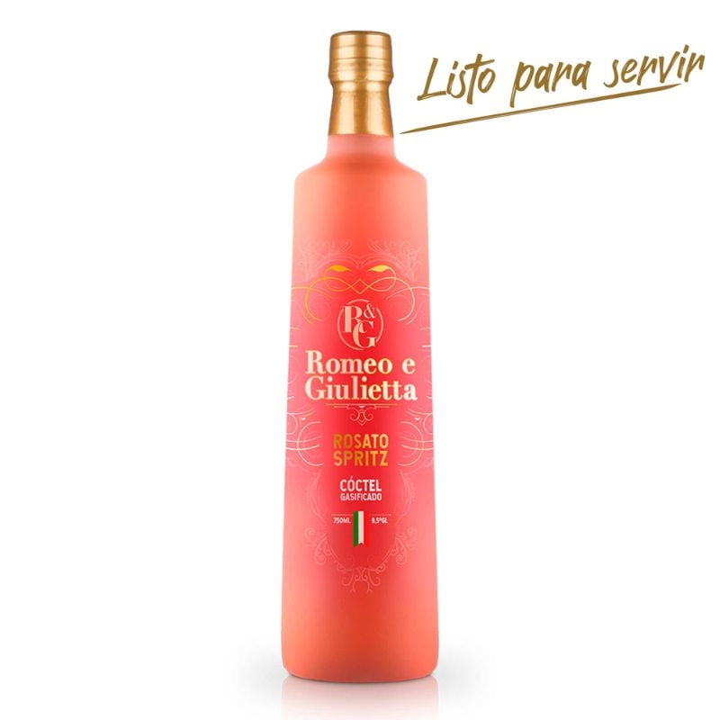 Licor Rosato Spritz 12° Botella 750 cc Romeo e Giulietta