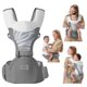 thumbnail image 4 of Portabebés YEMKEZO Asiento ergonómico 4 en 1 para cadera gris, 4 of 9