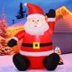 thumbnail image 1 of Papá Noel inflable navideño de 1,2 m con luz LED para exteriores, 1 of 6