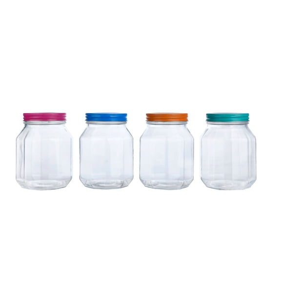 Frasco 1 litro Vidrio , 1 pieza