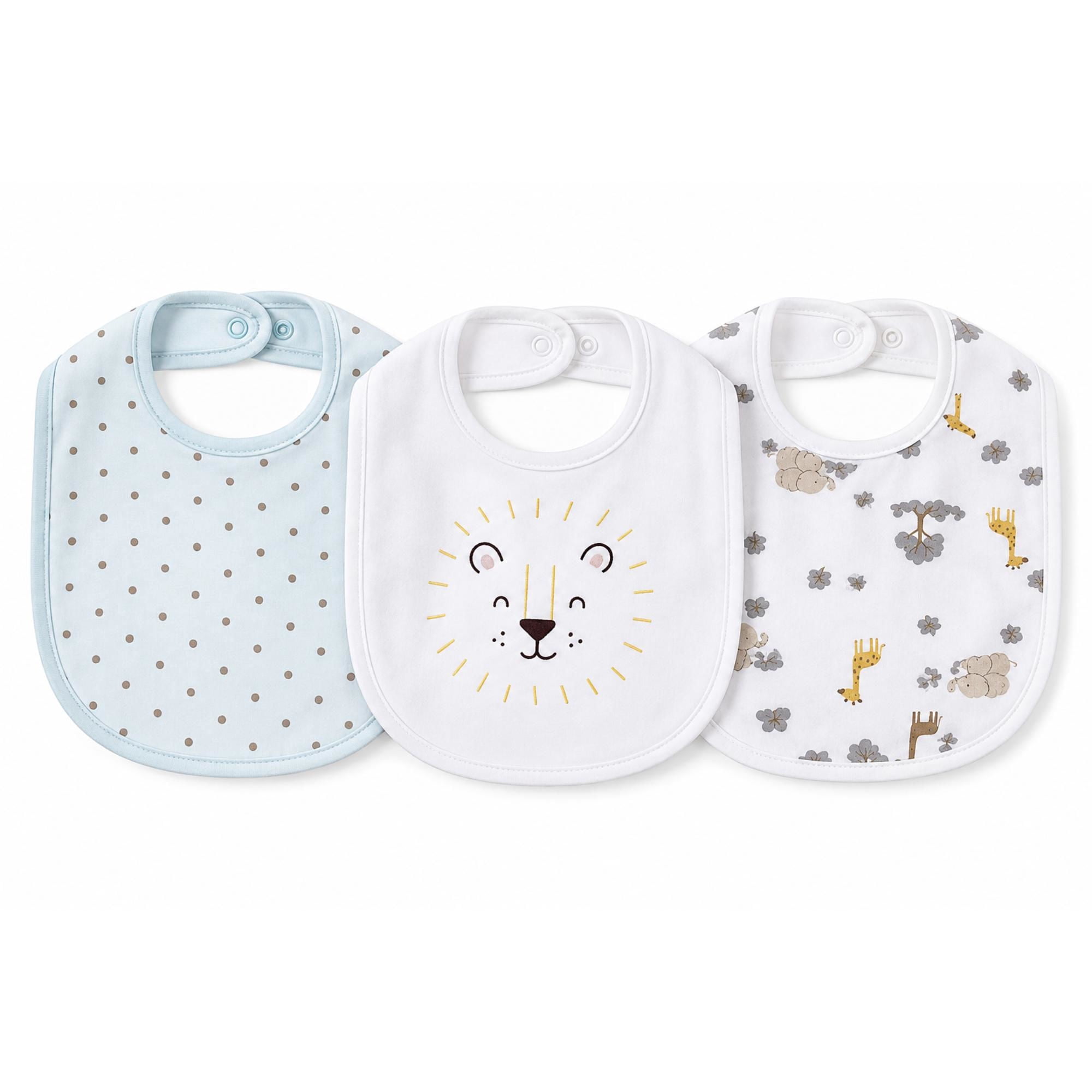 Pack 3 Unidades Baberos Bebé
