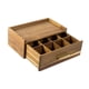 thumbnail image 1 of Organizador De Bolsitas De Té De Madera, Elegante Cofre Para Estación De Té, Para Cajón De Gabinete De Oficina, 1 of 5