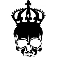 Rienda Libre Graphics - Decomural Royal Skull Horror Ws-33007