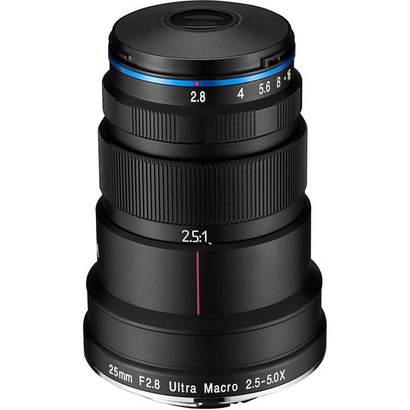 Lente LAOWA 25mm f/2.8 Macro para Canon