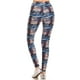 thumbnail image 3 of Leggings de Punto con Estampado Tie Dye, Forro y Banda Estilo Yoga, Cintura Alta - Multicolor, 3 of 4