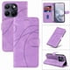 thumbnail image 2 of Funda tipo cartera con tapa para Motorola Edge 70 Fusion con tarjetero, soporte y cubierta magnética Morado, 2 of 4