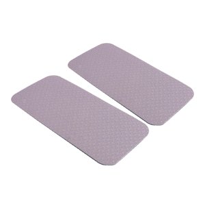 Magideal - 2 Colchonetas De Pilates Con Rodilleras Para Mujer. Acolchado Extra. Soporte Versátil Para Las Rodillas. Ideales Para Entrenamiento De Fortalecimiento Gris
