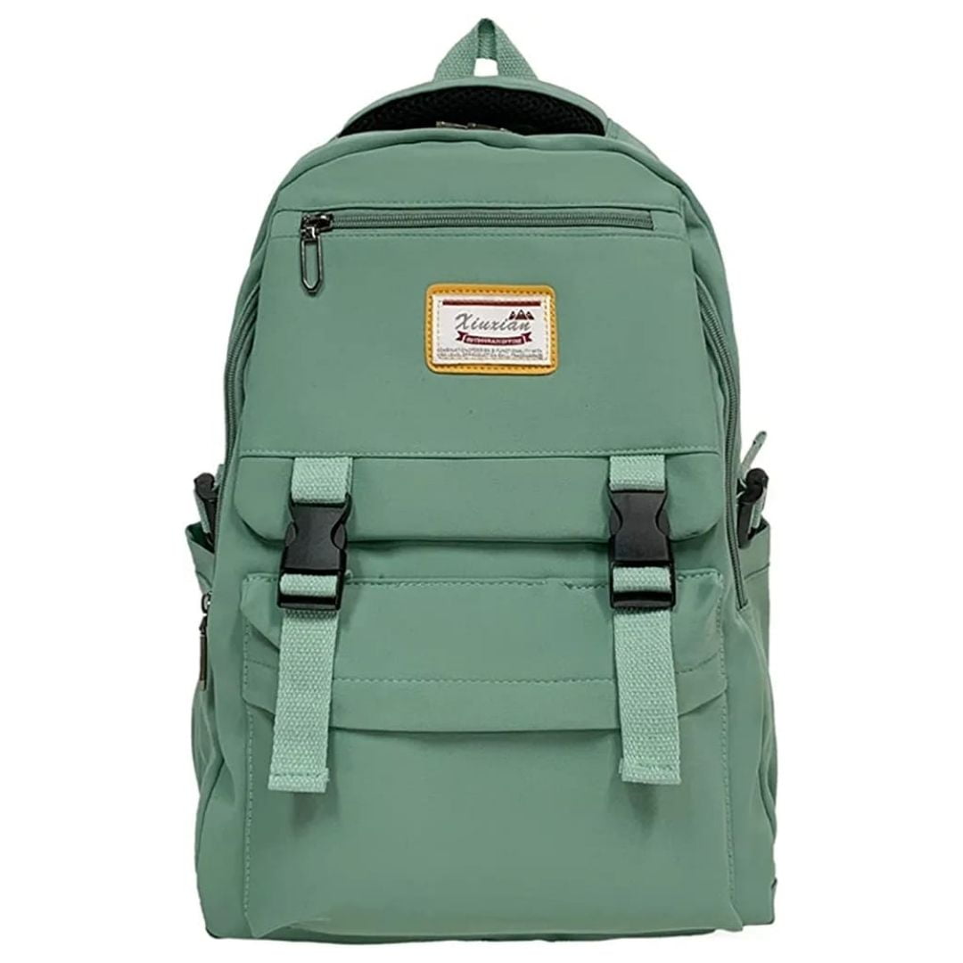 Oem - Mochila Urbana Juvenil Escolar Colores Verde