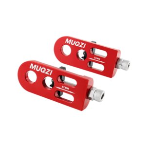 Ioensy - 2 Tensores De Cadena De Bicicleta Ligeros Para Bicicletas De Montaña Bmx, Color Rojo
