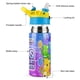 thumbnail image 3 of Los Osos Cariñosos Botella de Agua con Tapa Pop Top de Un Toque, Acero Inoxidable, a Prueba de Fugas, para Deportes, Botella Infantil azul 12 oz, 3 of 6
