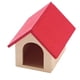 thumbnail image 5 of 1/12 Escala Miniatura Mascota Perro Gato Casa Adornos Muñeca Accesorios Decoración Rojo, 5 of 5