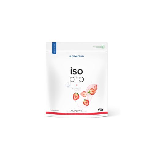 Proteina Iso Pro Strawberry 1000Gr 40 Servicios - Nutriversum