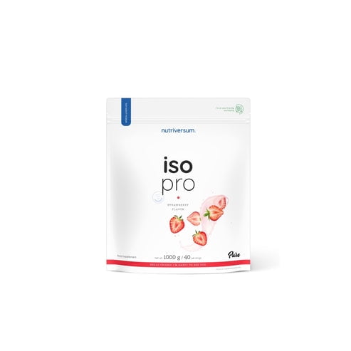 Proteina Iso Pro Strawberry 1000Gr 40 Servicios - Nutriversum