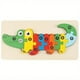 thumbnail image 1 of Wooden Early Education Cognition Children's Educational Toys Building Blocks, Animal Traffic Shape Matching 3d Three-dimensional Puzzle, 1 of 3