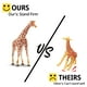 thumbnail image 2 of Figuras de animales Toymany Giraffe Family, 4 unidades para niños a partir de 3 años, 2 of 3