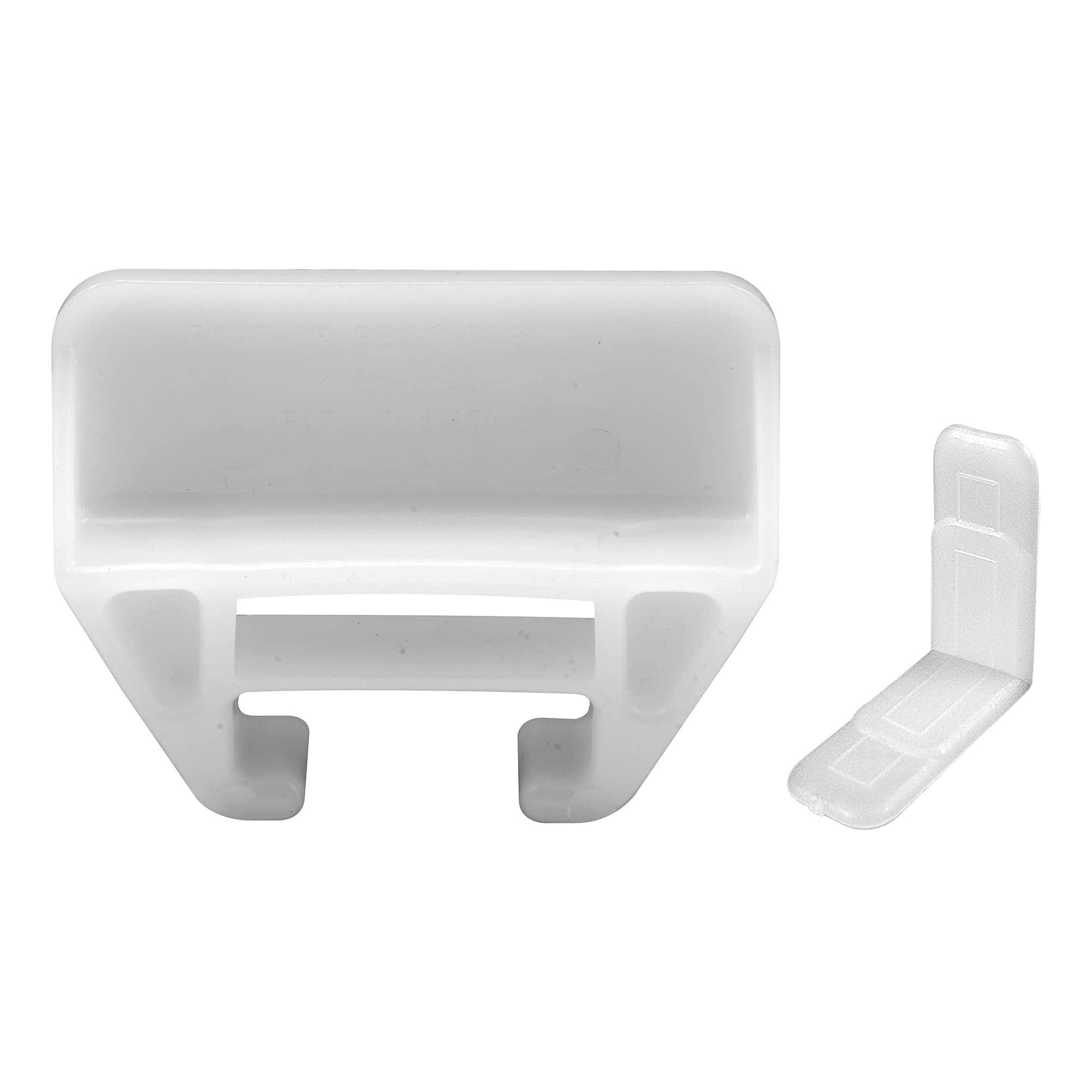 Slide-co - Kit De Guía De Rieles Para Cajones Prime-line 221376 De Plástico Blanco