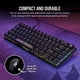 thumbnail image 3 of Teclado para juegos Corsair K65 PRO Mini RGB 65% OPX Switches, 3 of 7