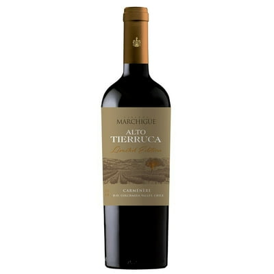 Vino Tinto Carmenere Limited Edition 14° Botella 750 Ml Alto Tierruca