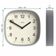 thumbnail image 4 of Reloj JONES CLOCKS Sprite 25x25 cm Gris Retro Cuadrado, 4 of 7