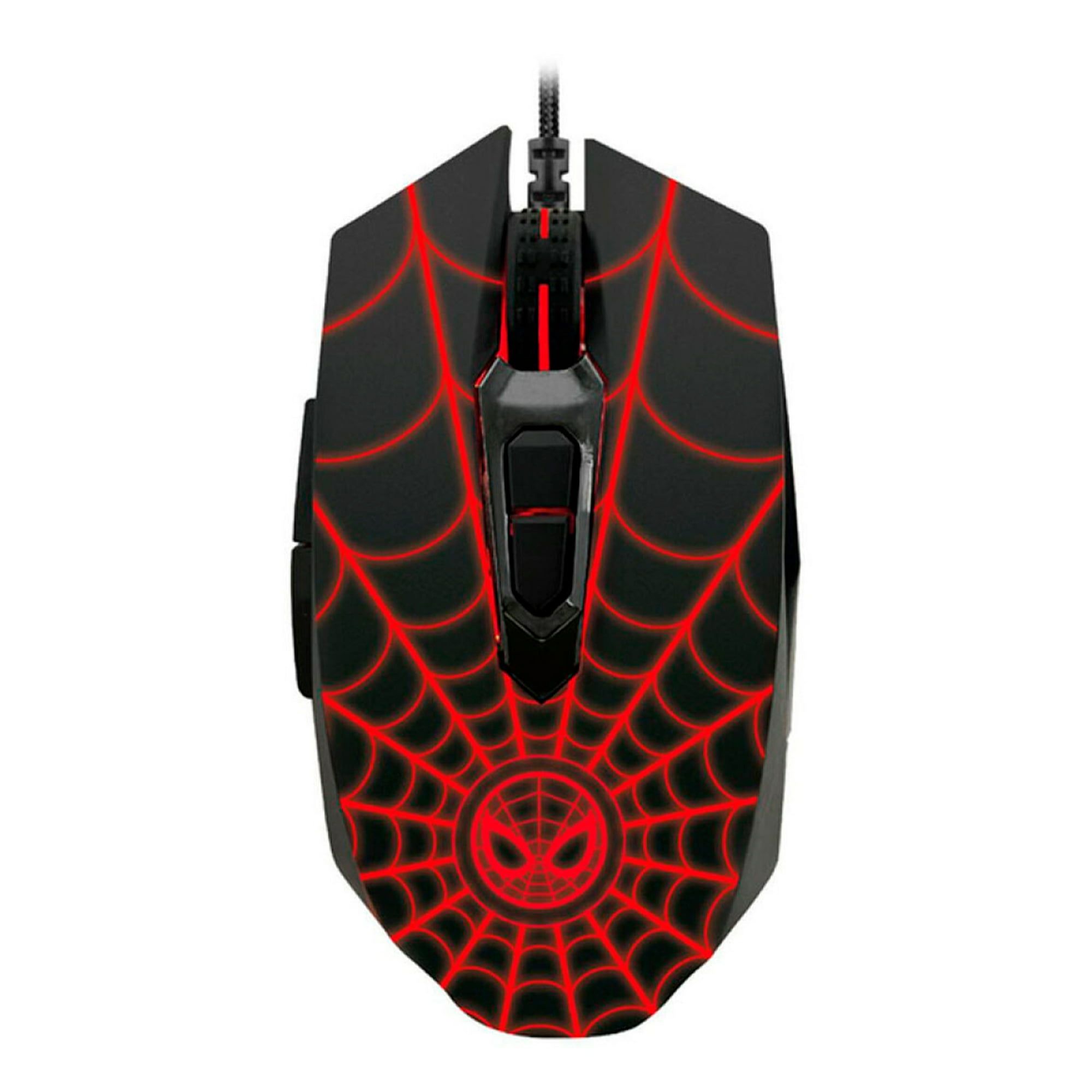 Xtech - Mouse Óptico De 7 Botones | Edición Spider-man Miles Morales