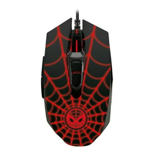Xtech - Mouse Óptico De 7 Botones | Edición Spider-Man Miles Morales
