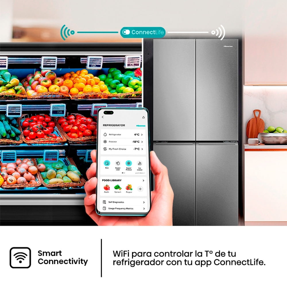Hisense RS820NV Inox, foto 2