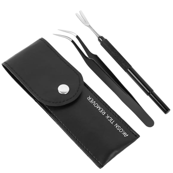 Set De Herramientas Para Retirar Garrapatas De Acero Inoxidable 2 Piezas
