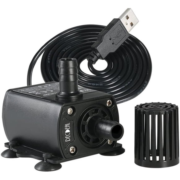 Bomba de agua Miruchertter USB 5 V 4,8 W con cable de 1,5 m